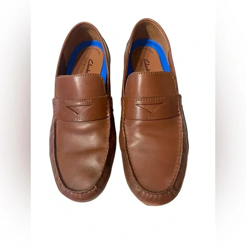 Men’s Loafers Clarks Markman Way Sz 10.5